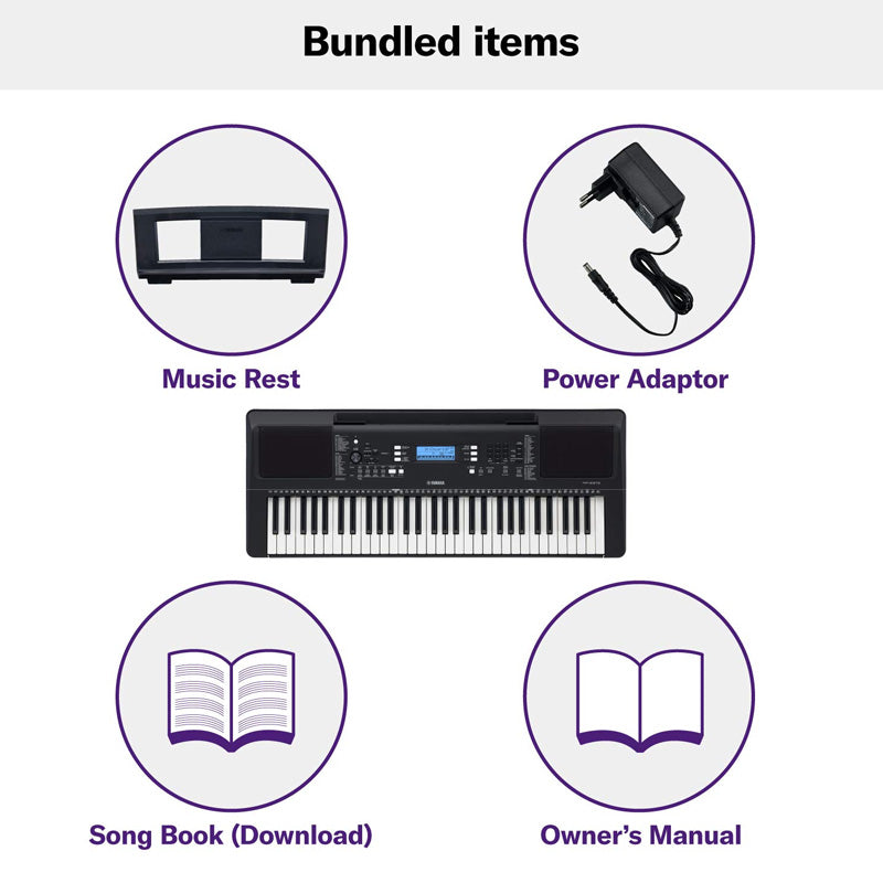 Yamaha Portable Keyboard - PSR-E373