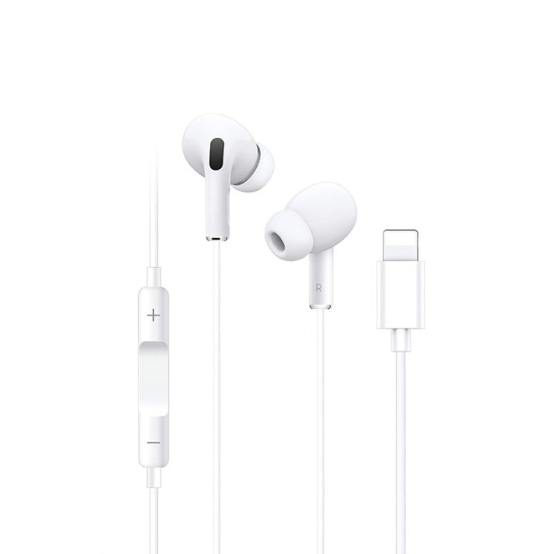 Yesido YH36 in-ear wired earphone - 1.2M / Lightning - White