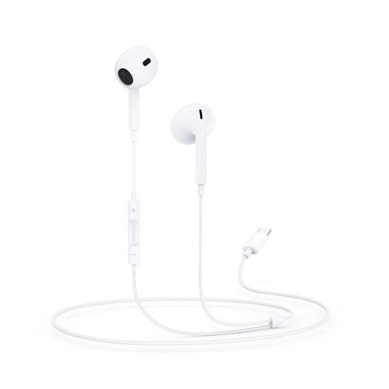 Yesido YH38 in-ear Heavy Bass wired earphone - 3.5mm / Microphone - White