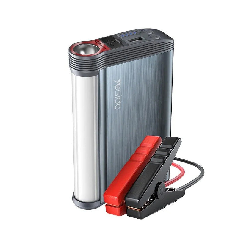 Yesido YP36 Jump Starter Power Bank - 10000mAh / USB / Type-C - Gray