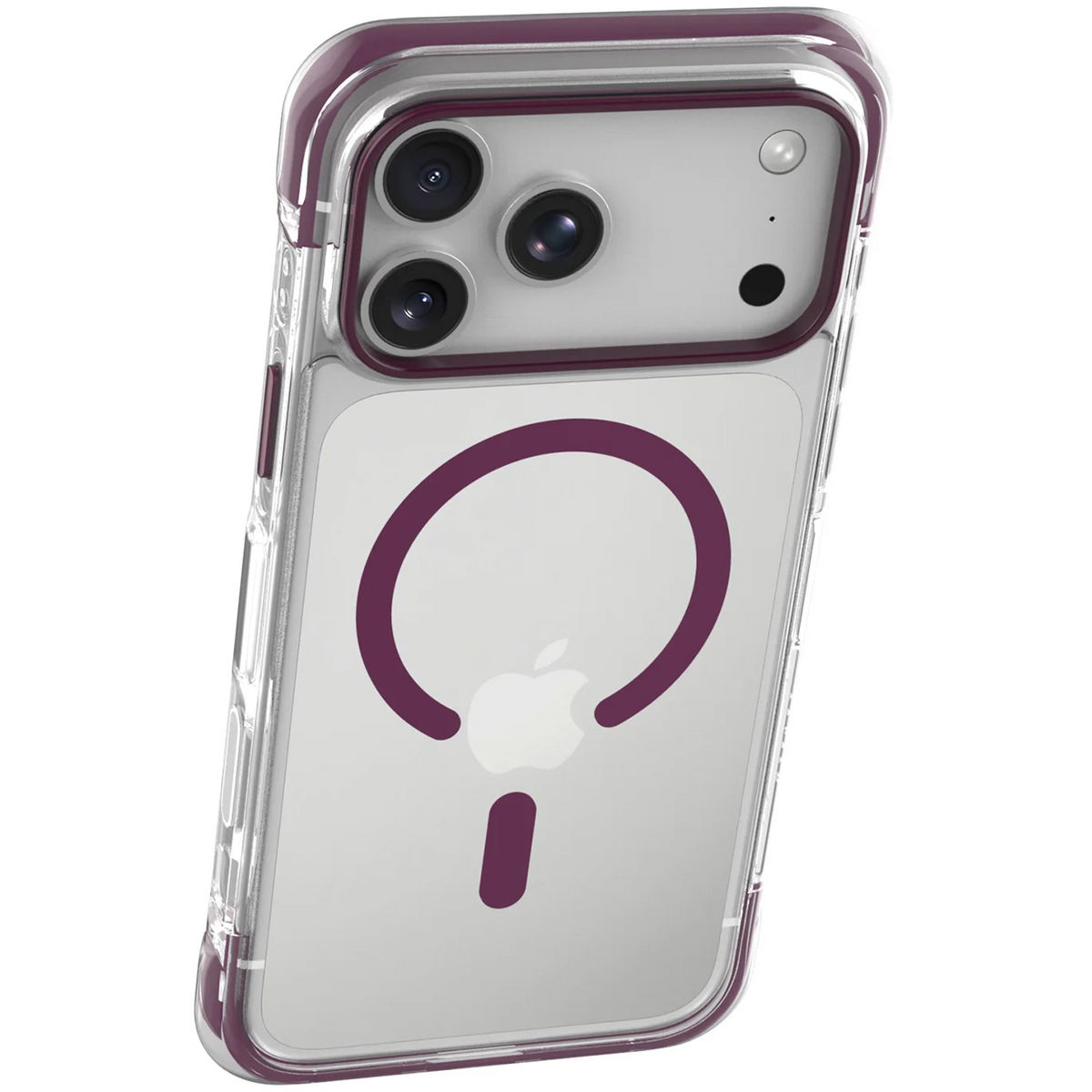 Levelo Tucson MagSafe Case For Apple iPhone 18 Pro - Burgundy
