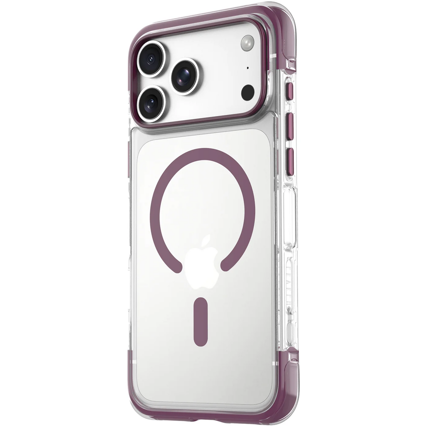 Levelo Tucson MagSafe Case For Apple iPhone 18 Pro - Burgundy