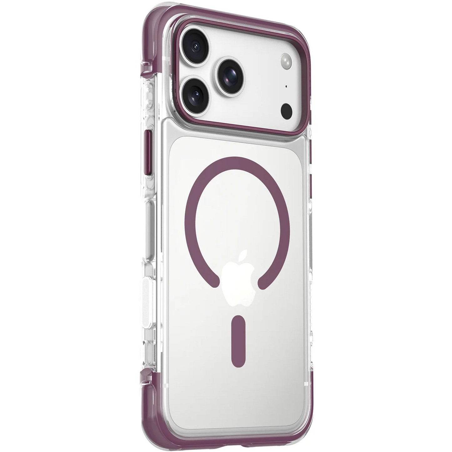 Levelo Tucson MagSafe Case For Apple iPhone 18 Pro - Burgundy