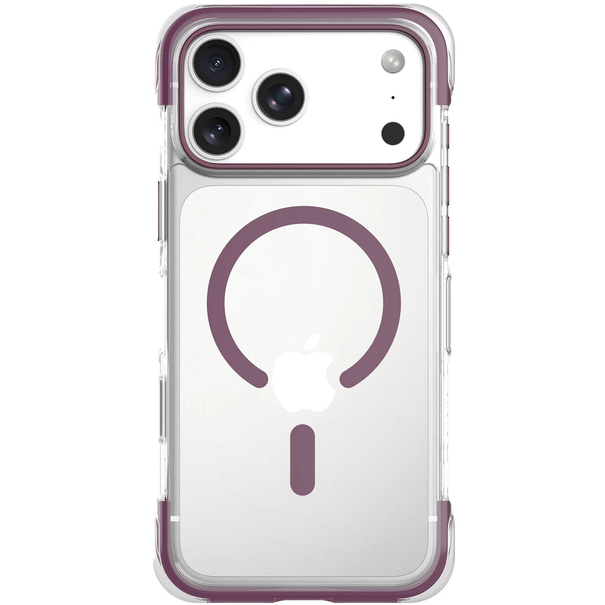 Levelo Tucson MagSafe Case For Apple iPhone 18 Pro Max - Burgundy