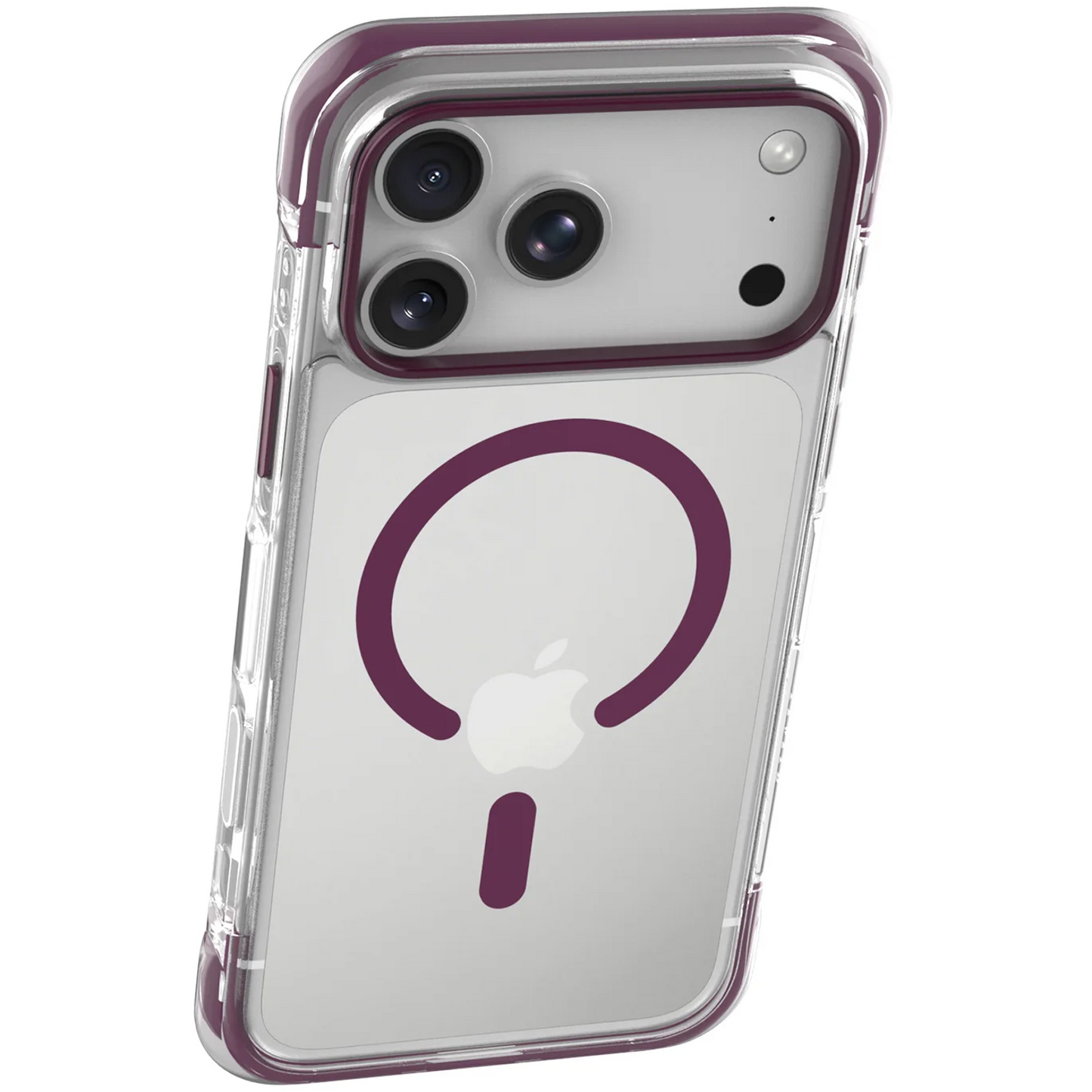 Levelo Tucson MagSafe Case For Apple iPhone 18 Pro Max - Burgundy