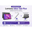 Lenovo Idea Tab plus - 12.1" 2.5K (2560x1600) IPS Touch / MediaTek Dimensity 6400 / 12GB / 256GB / Arm Mali-G57 MC2 GPU / 5G / Wi-Fi / Bluetooth / Lenovo Tab Pen + Lenovo Folio Keyboard for Idea Tab Plus / 1YW