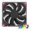 NOCTUA NF-A9x14 HS-PWM Chromax 92mm Premium Silent Slim Fan with Swappable pads - Black