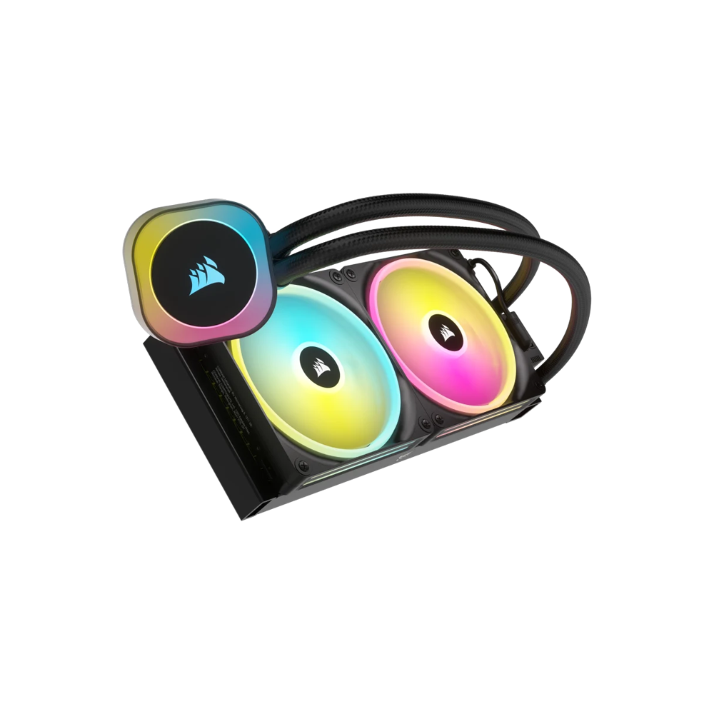 CORSAIR iCUE LINK H115i RGB AIO Liquid CPU Cooler - 280mm / Black