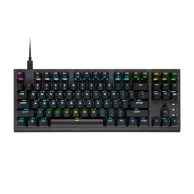 CORSAIR K60 PRO RGB Wired Mechanical Gaming Keyboard - Black