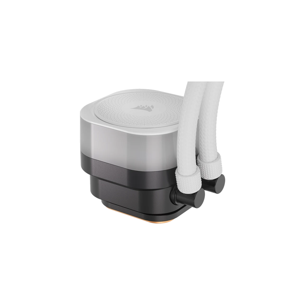 CORSAIR iCUE LINK TITAN 240 RX RGB AIO Liquid CPU Cooler - White