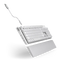 NZXT FUNCTION 2 Wired Optical Gaming Keyboard - White
