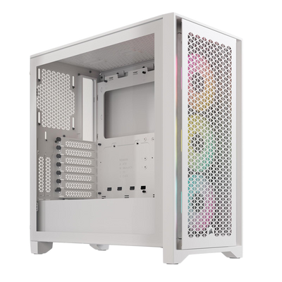 CORSAIR 4000D RGB Airflow Case - White