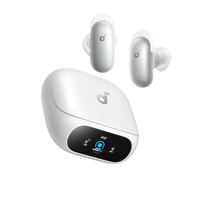 سماعات الأذن Soundcore Liberty 5 برو المزودة بتقنية إلغاء برو - بلوتوث  ل أبيض لؤلؤي