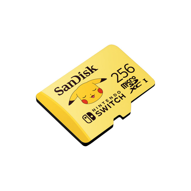 بطاقة  microSD من SanDisk Pokemon بطاقة  256 جيجابايت  فوق  نقل فوق إلى