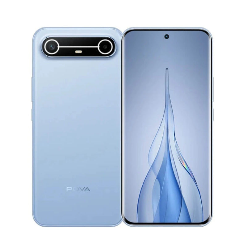Tecno Pova Slim - 8GB / 256GB / 6.78" AMOLED / 5G / Sky Blue - Mobile
