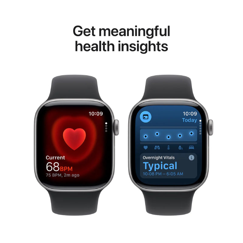 Apple Watch Series 11 - LTPO OLED / 64GB / 46mm / Bluetooth / Wi-Fi + Cellular / Medium/Large / Space Grey Aluminum