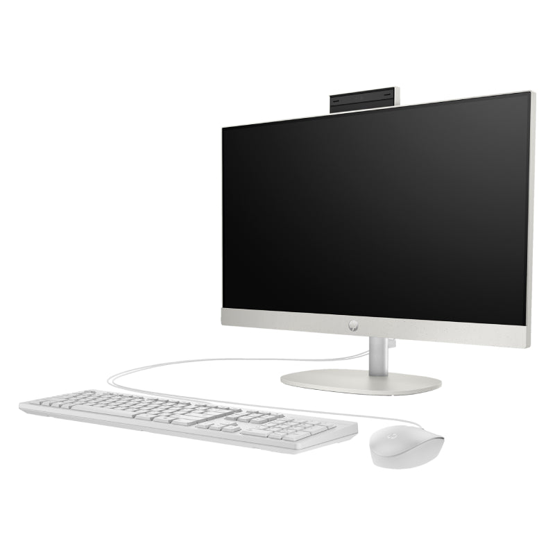 HP ProOne 240 G10 AIO - i7 / 8GB / 512GB (NVMe M.2 SSD) / 23.8" FHD Non-Touch / DOS (Without OS) / 1YW / White - Desktop