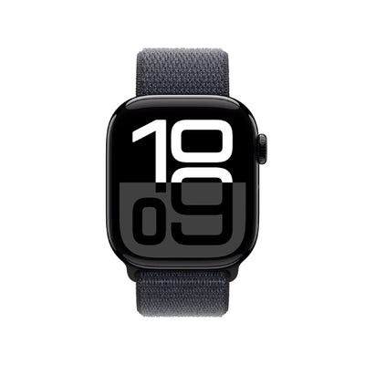 Apple Watch Series 10 with Sport Loop - LTPO OLED / 64GB / 46mm / Bluetooth / Wi-Fi / Jet Black Smart Watches