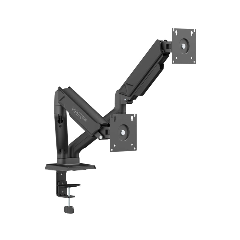 SADES Viper SA-MS01 Dual Monitor Mount Arm (Max size 32"/9KG Per ARM) - Black