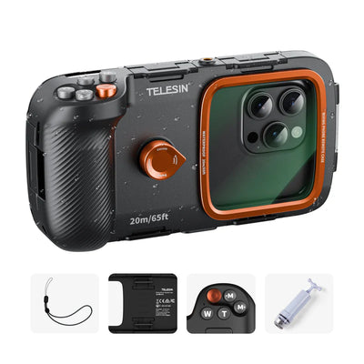 TELESIN Underwater Diving Phone Case