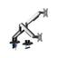 SADES Apep SA-MS02 Dual Monitor Mount Arm (Max Screen size 32"/9KG Per ARM) - White