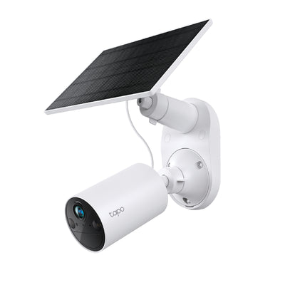 TP-Link TAPO C410 KIT Solar-Powered Security Camera Kit - 2K 3MP / Up to 15 fps / Two-Way / AI Detection / Night Vision
