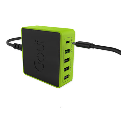 GOUI Kimba X5 PD 5-Port Desktop Charger - 36W / USB-A/USB-C / Black