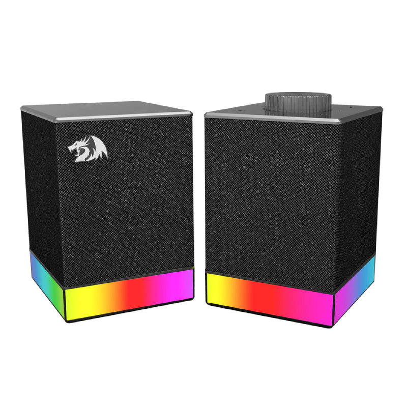 Redragon GLYPH GS517 PC Gaming Speaker - Dual BT 5.0 / USB / 4000mAh / 8 RGB