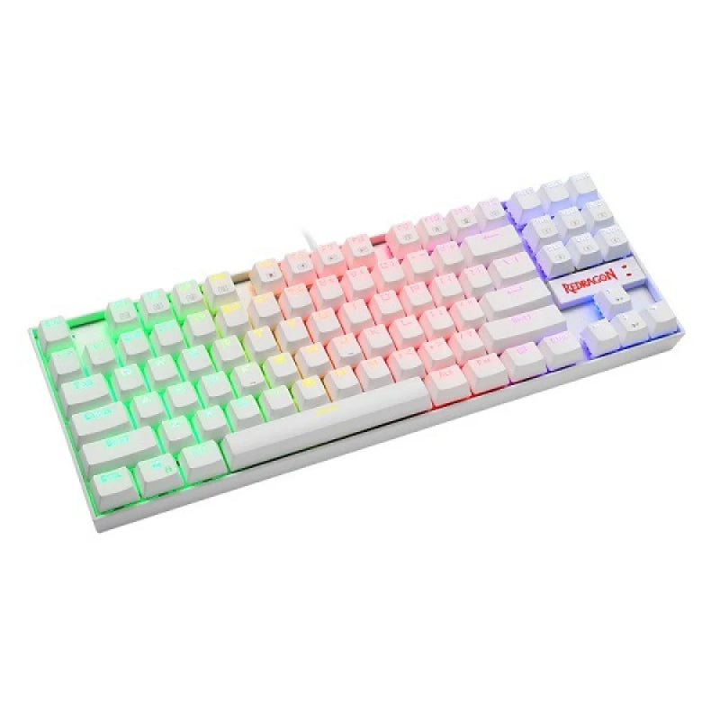 Redragon K552 KUMARA LED Backlit Mechanical Gaming Keyboard - Wired / 87 Keys / White