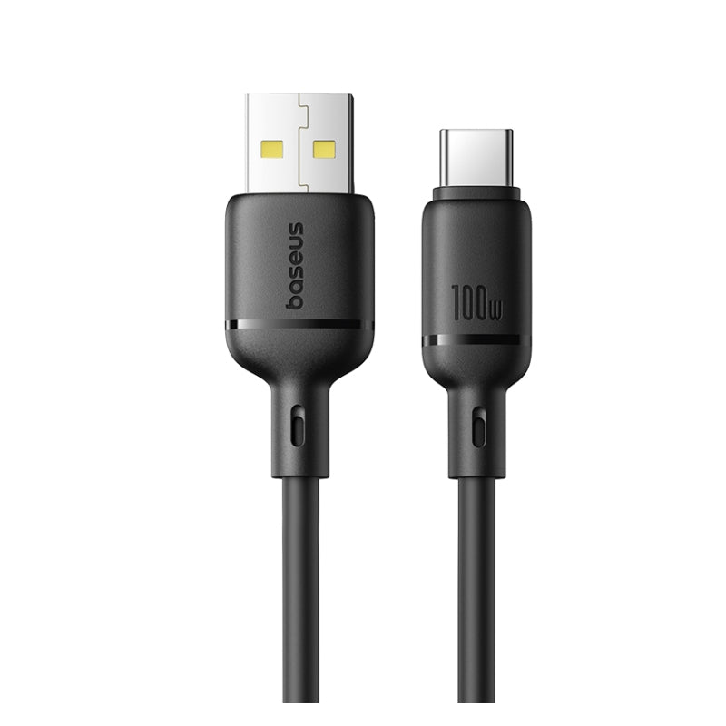 باسيوس  يو اس بي إلى يو اس بي سريع  كابل  1 متر  أسود