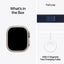 Apple Watch Ultra 2 (2024) - LTPO OLED / 64GB / 49mm / Small/Medium / Bluetooth / Wi-Fi / Cellular / Titanium Blue Trail Loop