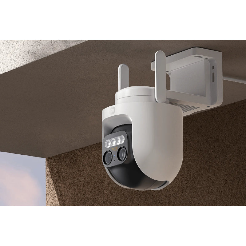 Xiaomi Outdoor Camera CW700S - Dual 4MP Lens / 9x Dual-Lens Zoom / Two-way Intercom / Smart Full-Color Night Vision / Human and Vehicle Detection / Wi-Fi / White