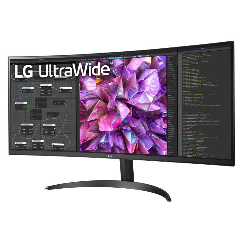 LG UltraWide Curved Monitor - 34" Curved QHD / 5ms / HDMI / DisplayPort / 60Hz - Monitor