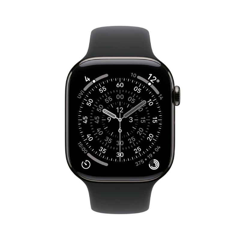 Apple Watch Series 11 - LTPO OLED / 64GB / 42mm / Bluetooth / Wi-Fi + Cellular / Medium/Large / Slate Titanium Case