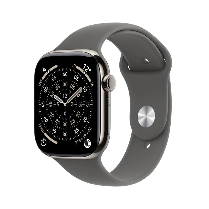 Apple Watch Series 11 - LTPO OLED / 64GB / 42mm / Bluetooth / Wi-Fi + Cellular / Medium/Large / Natural Titanium Case