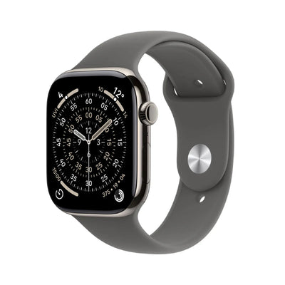 Apple Watch Series 11 - LTPO OLED / 64GB / 42mm / Bluetooth / Wi-Fi + Cellular / Medium/Large / Natural Titanium Case