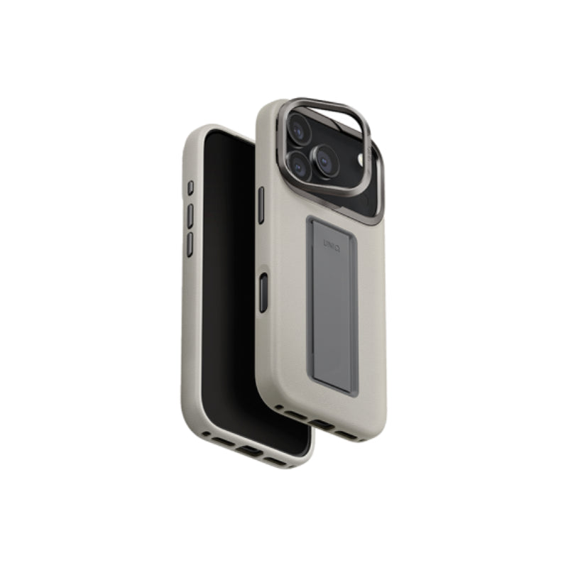 UNIQ Hybrid Heldro Pro Magclick Charging Case For iPhone 17 Pro - Clay