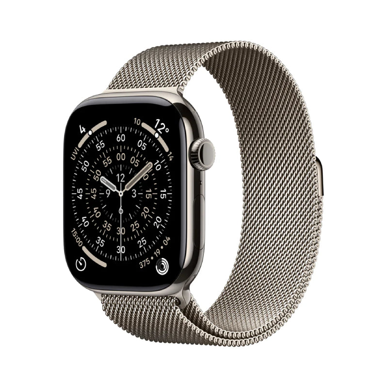 Apple Watch Series 11 - LTPO OLED / 64GB / 46mm / Bluetooth / Wi-Fi + Cellular / Medium/Large / Natural Titanium Case