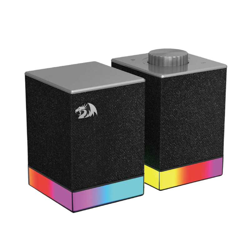 Redragon GLYPH GS517 PC Gaming Speaker - Dual BT 5.0 / USB / 4000mAh / 8 RGB