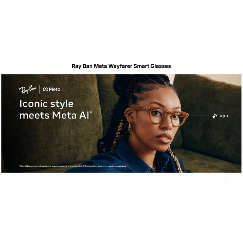 Ray-Ban Meta - Wayfarer Large (Gen 2) Bluetooth / Wi-Fi / Matte Black