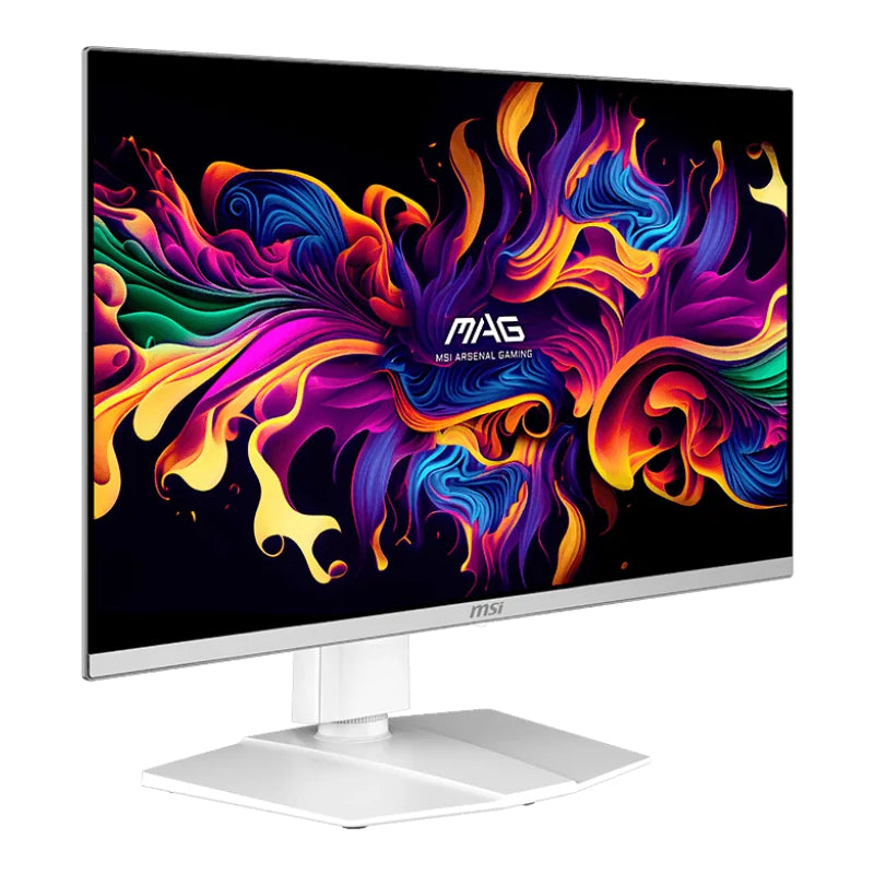 MSI MAG 272QPW X28 - 27" WQHD / 0.03ms / Up to 280Hz / HDMI/DisplayPort/ QD-OLED Gaming Monitor - White