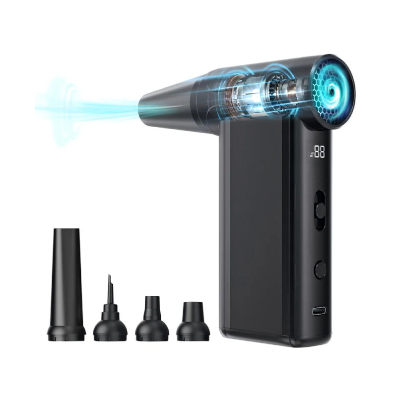 AD51 Mini Air Blower - 2000mAh / 8 Speed / Black – WIBI (Want IT. Buy IT.)