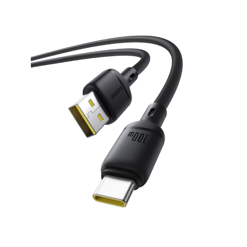 باسيوس  يو اس بي إلى يو اس بي سريع  كابل  1 متر  أسود