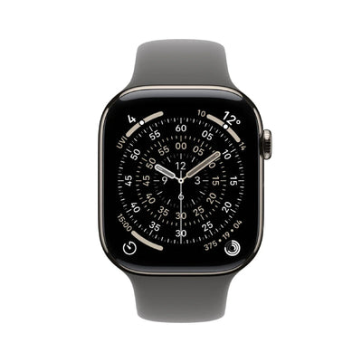 Apple Watch Series 11 - LTPO OLED / 64GB / 42mm / Bluetooth / Wi-Fi + Cellular / Small/Medium / Natural Titanium Case