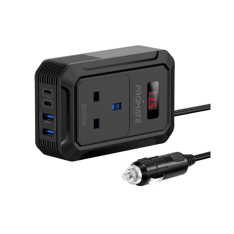 طاقة PROMATEمنفذ  إلى منفذ  إلى  مع  مقبس تيار متردد مع