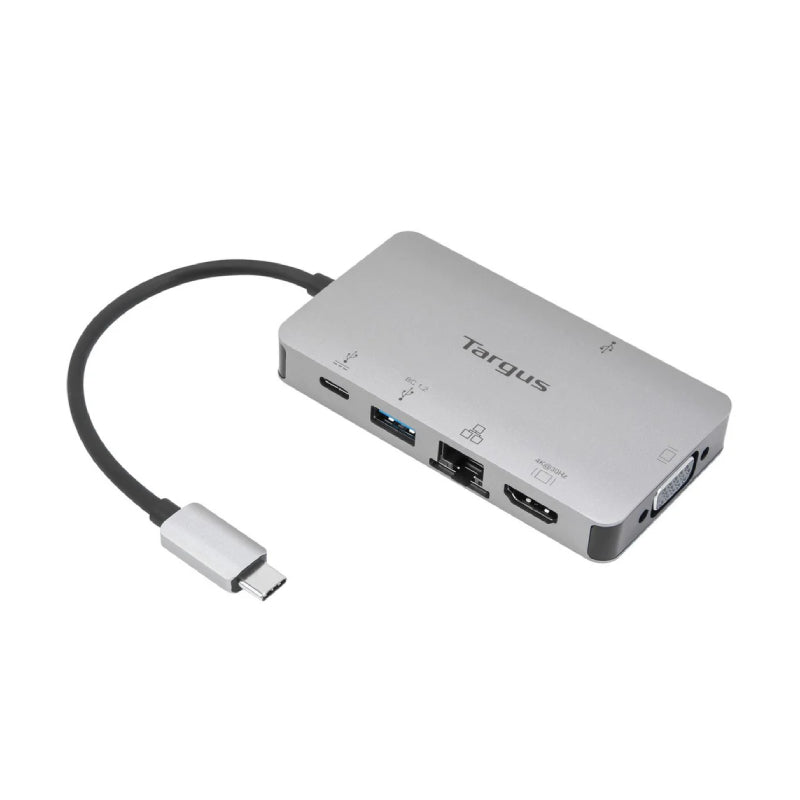 Targus Docking Station - HDMI/VGA/USB-A/USB-C/LAN / 100W / Grey