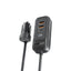 PROMATE MagSafe Flexible Smartphone Charging Mount - 15W + PROMATE RapidCharge Car Charger with Multi-Port Backseat Charging Hub - 120W / USB-A / USB-C - Bundle Offer