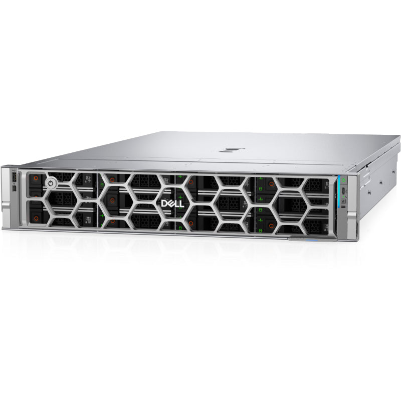 Dell PowerEdge R570 - Xeon 6511P 2.30GHz / 16-Cores / 256GB / 3.8TB SSD / 2x 1500W / Rack (2U)
