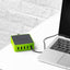 GOUI Kimba X5 PD 5-Port Desktop Charger - 36W / USB-A/USB-C / Black