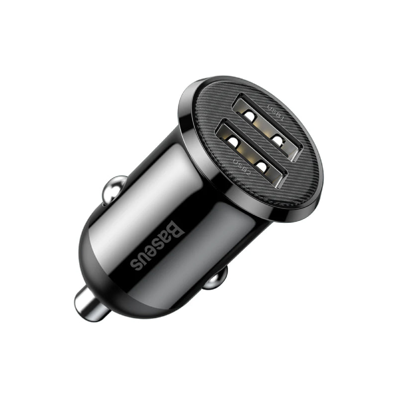 Baseus Grain Pro Car Charger - USB-A / Black